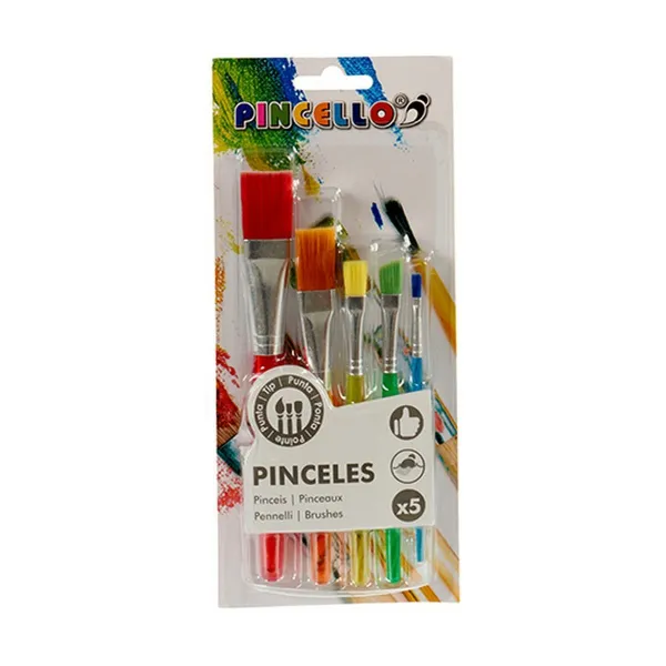 Teptukai Pincello Spalvotas Rinkinys (12 vnt.)