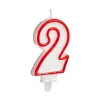 Küünal Numbrid 2 Sünnipäev (12 Ühikut)