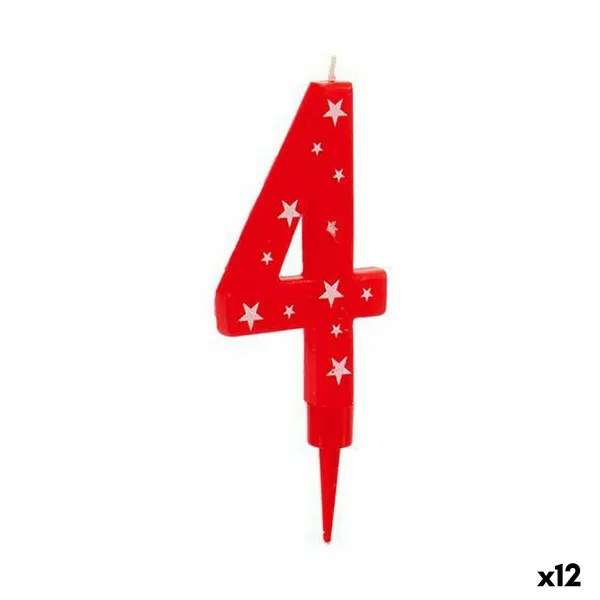 Küünal Sünnipäev Numbrid 4 (12 Ühikut)