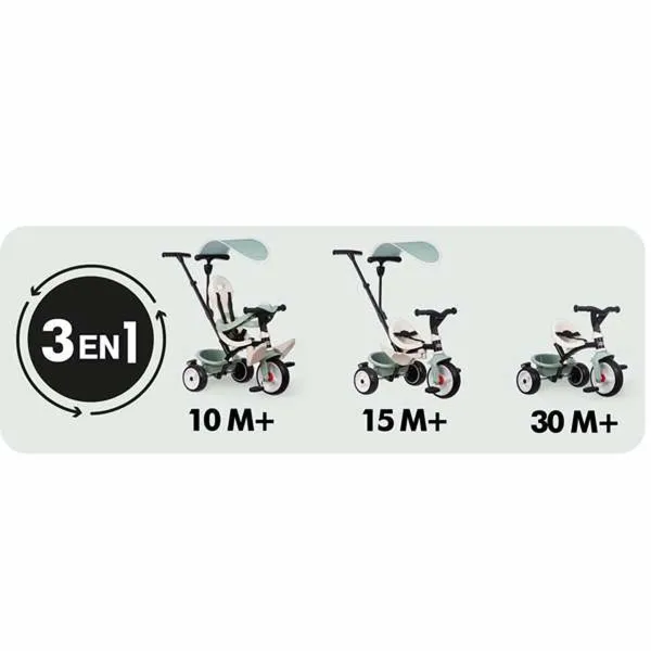 Tricycle Smoby S.Life Balade Multicolour