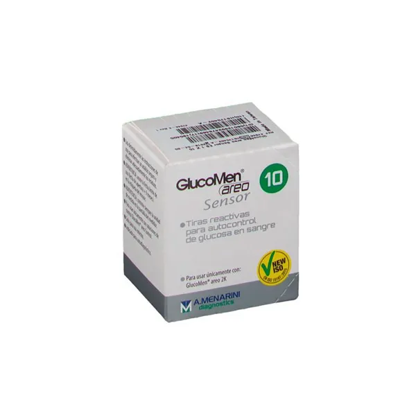 Menarini Glucomen Areo Sensor Glucosa 10 Tiras