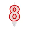 Kynttilä Syntymäpäivä Numerot 8 (12 osaa)