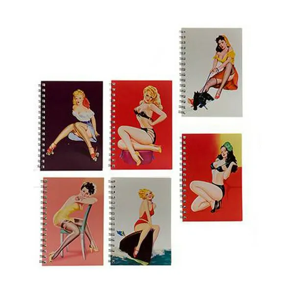 Записная книга на пружине Pincello A5 3D (8 штук)