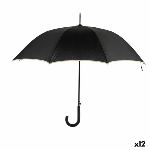 Sateenvarjot Musta Kerma 95 x 95 x 86 cm 12 x 5 x 86 cm (12 osaa)