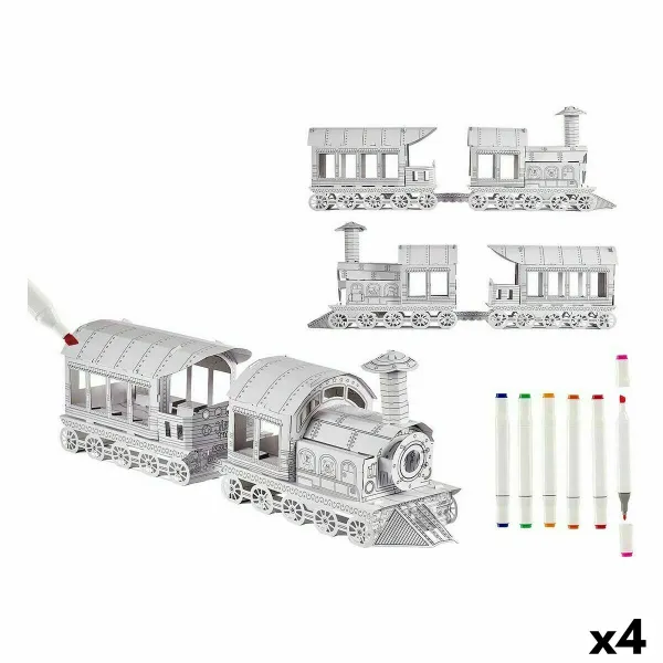 Paper Craft games Pincello Train (4 Units)