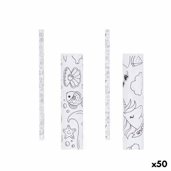 Lahjapaperi Pincello Valkoinen 70 x 150 cm (50 osaa)