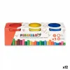 Žaidimas iš plastilino Pincello Geltona Mėlyna Raudona (12 vnt.)