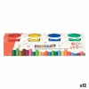 Žaidimas iš plastilino Pincello Geltona Mėlyna Raudona Žalia (12 vnt.)