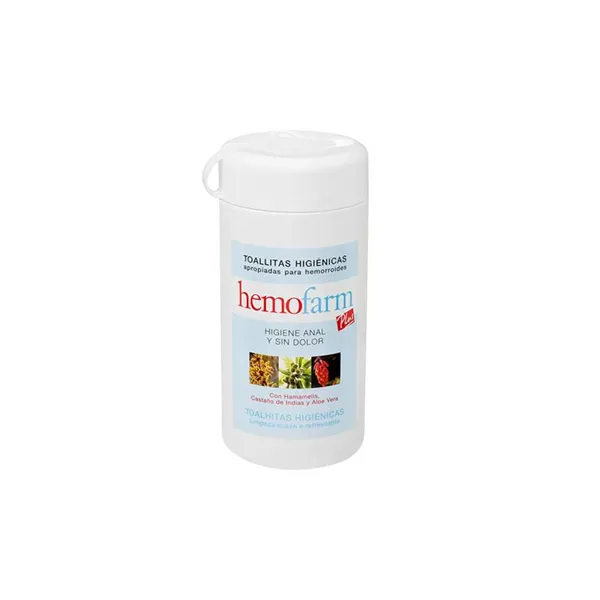 Hemofarm Plus 60 Wipes