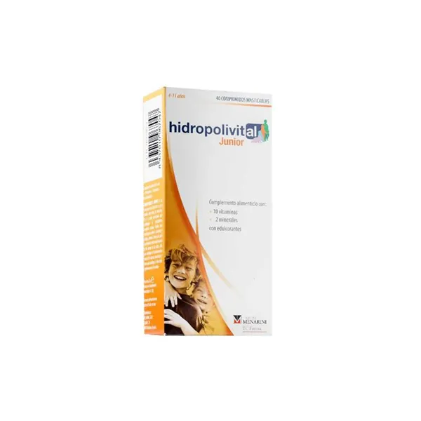 Hidropolivital Junior 40 Chewable Tablets