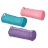 Cylindrical School Case Pincello Blue Purple Pink 22 x 8 x 8 cm Padded (6 Units)