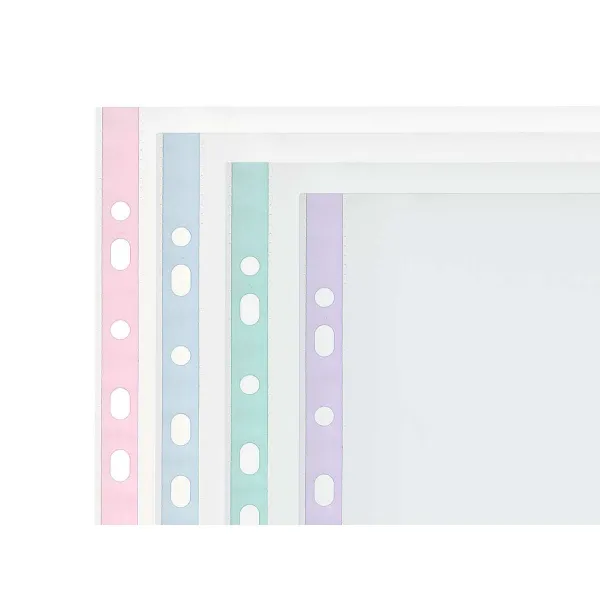 Covers Pincello Blue Red Green Purple Multicolour A4 Plastic 25 x 0,5 x 31 cm (48 Units)