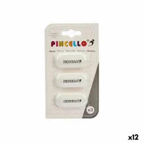 Trintukų rinkinys Pincello Balta 9 x 16 x 1 cm (12 vnt.)