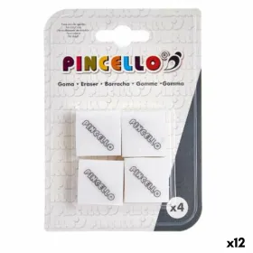 Trintukų rinkinys Pincello Balta 9,5 x 13,5 x 2 cm (12 vnt.)