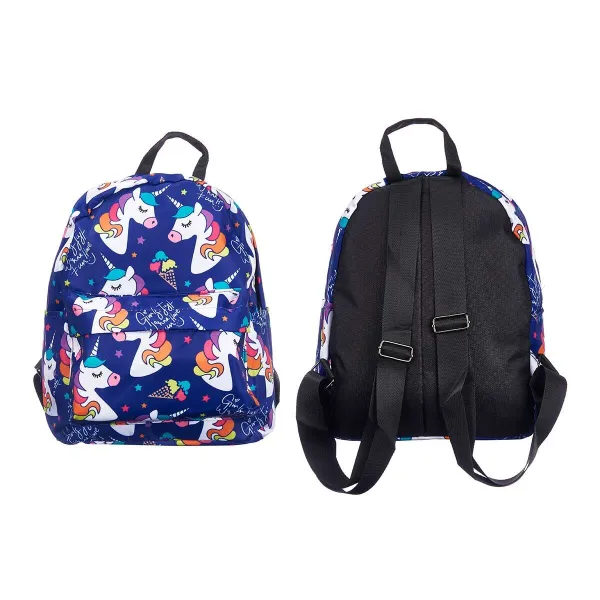 School Bag Pincello Multicolour 28 x 12 x 22 cm 22 x 28 x 12 cm Unicorn (12 Units)