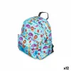 School Bag Pincello Multicolour 28 x 12 x 22 cm 22 x 28 x 12 cm animals (12 Units)