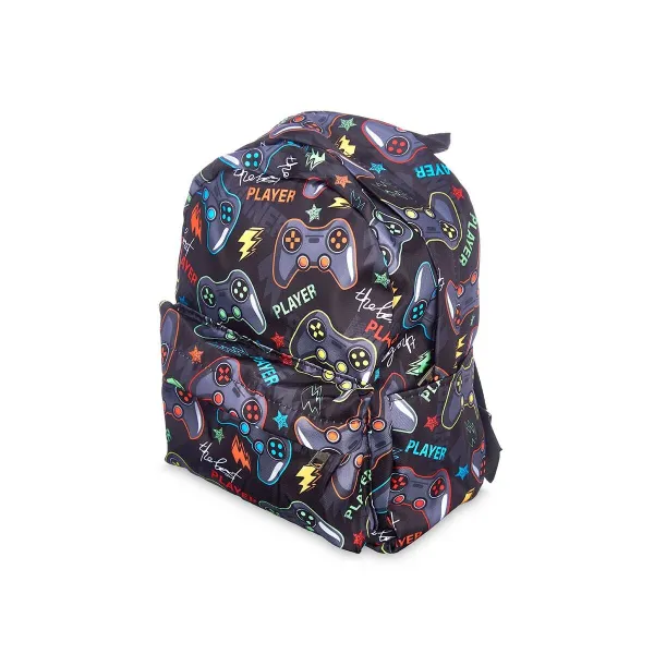 School Bag Pincello Games Multicolour 28 x 12 x 22 cm 22 x 28 x 12 cm (12 Units)