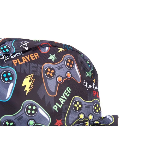 School Bag Pincello Games Multicolour 28 x 12 x 22 cm 22 x 28 x 12 cm (12 Units)