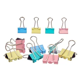 Clamps Pincello Multicolour Metal Clip Small (24 Units)