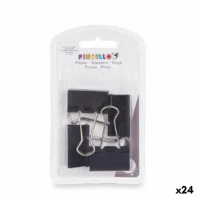 Spailes Pincello Melns Metāls Saspraude Liels (24 gb.)