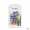 Kancelejas piespraudes Pincello Daudzkrāsains Metāls Plastmasa (24 gb.)