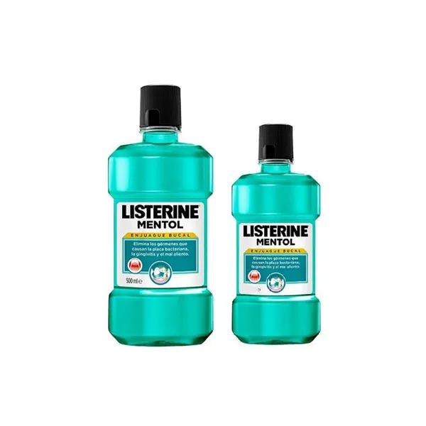 Listerine Mentol 500ml+250ml