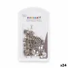 Drawing pins Pincello Silver Metal (24 Units)