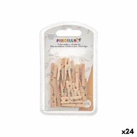 Spailes Pincello Brūns Koks Mazs (24 gb.)