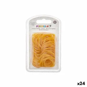 Elastiset nauhat Pincello Keltainen 7,5 x 13 x 2 cm Pieni (24 osaa)