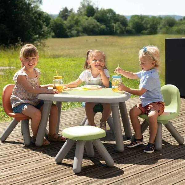 Table and 2 chairs Smoby SMOBY Life Plastic