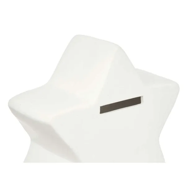 Itse maalattava säästölipas Pincello Valkoinen 12,8 x 12,6 x 8,2 cm 12,5 x 12,5 x 5,5 cm Tähti (12 osaa)