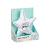 Colouring Plush Pincello White Black Starfish (8 Units)