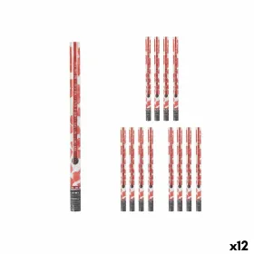 Konfeti paukšķene Sarkans Papīrs Kartons Plastmasa 5 x 79 x 5 cm (12 gb.)