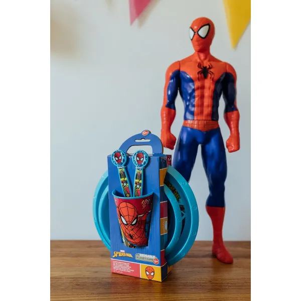 Vaikiškas indų rinkinys Spider-Man CZ11313 Plastmasinis (5 Dalys)