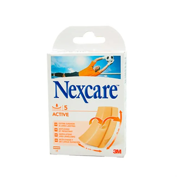 Nexcare Active Strips 5 Strips 10x6cm