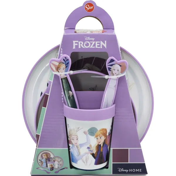 Mazuļu Ēdamrīku Komplekts Frozen CZ11305 (5 Daudzums)