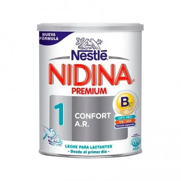 Leche Para Lactantes 1 Primer Día Confort Ar 800g Nidina