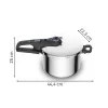 Pressure cooker Tefal TRENDY+      6L