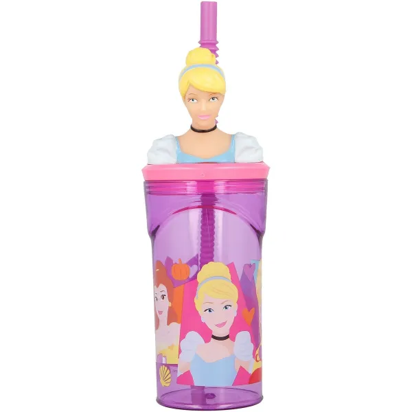 Mukin Pillillä Disney Princess CZ11334 3D Pinkki
