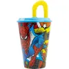 Cup with Straw Spider-Man CZ11366 430 ml