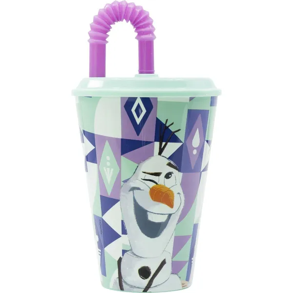 Стакан с Соломинкой Frozen CZ11363 430 ml