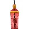 Стакан с Соломинкой The Avengers Iron Man Красный 3D
