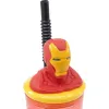 Puodelį su Šiaudeliu The Avengers Iron Man Raudona 3D