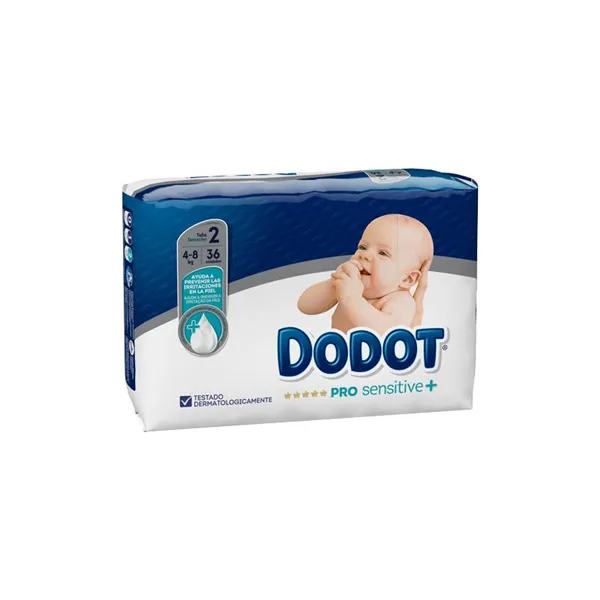 Dodot Diaper Pro Sensitive T / 2 4-8 Kg 36U