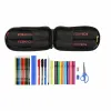 Reppupenaali F.C. Barcelona Musta 12 x 23 x 5 cm (33 Kappaletta)
