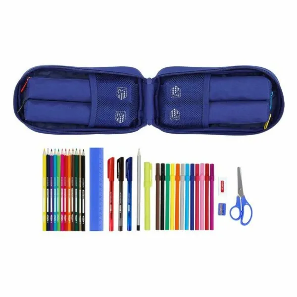 Reppupenaali Atlético Madrid In blue Laivastonsininen 12 x 23 x 5 cm (33 Kappaletta)