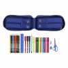Reppupenaali Atlético Madrid In blue Laivastonsininen 12 x 23 x 5 cm (33 Kappaletta)