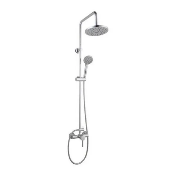 Dušikolonn Rousseau Hall Chrome 22 mm 150 mm
