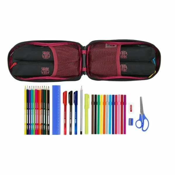 Reppupenaali F.C. Barcelona Musta 12 x 23 x 5 cm (33 Kappaletta)