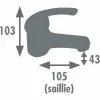 Mixer Tap Edouard Rousseau